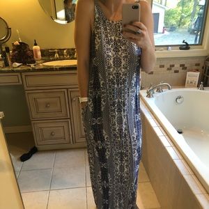 Flynn skye maxi dress with open v back